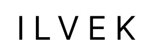 The official Ilvek brand logo in a dark minimalist typeface with a transparent background for website headers and footers.